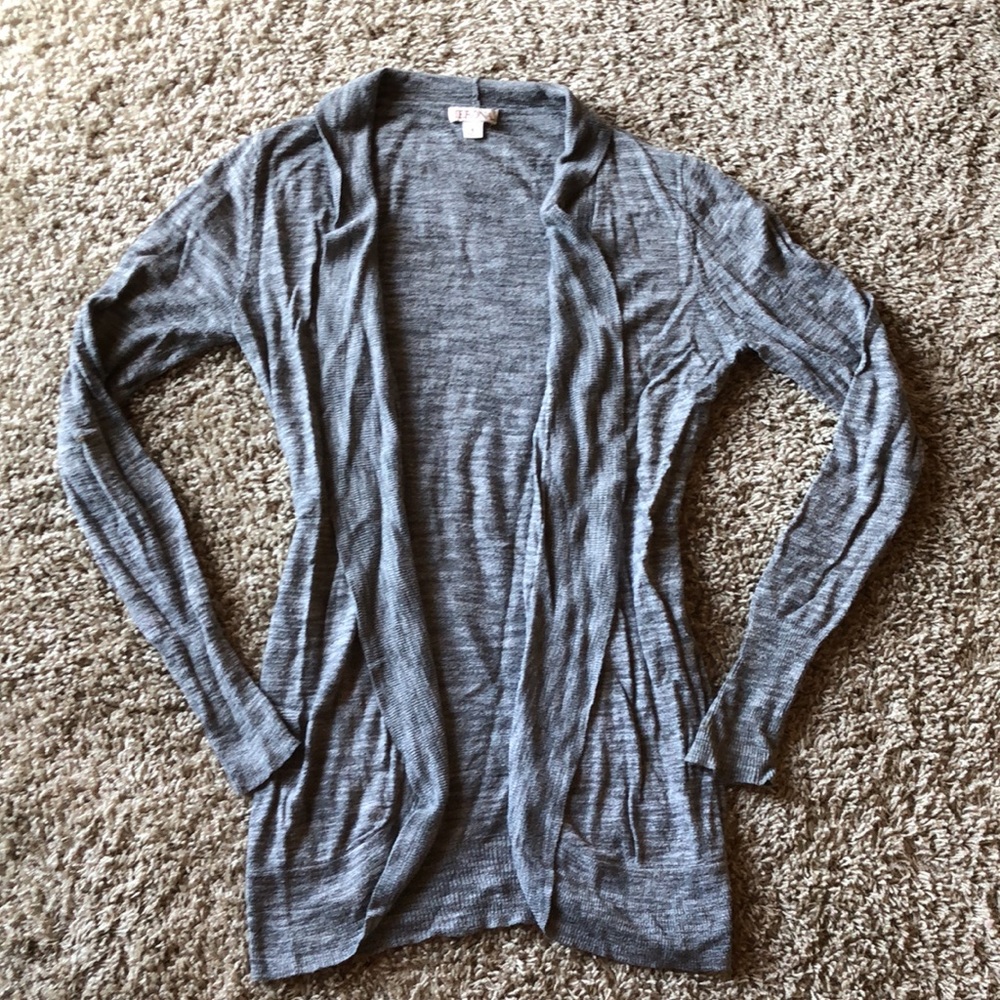 Merona Grey Long Sleeve cardigan